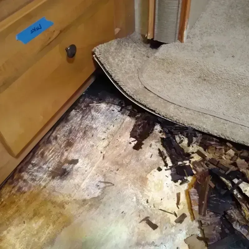 Wood Floor Water Damage in Beaver County, PA